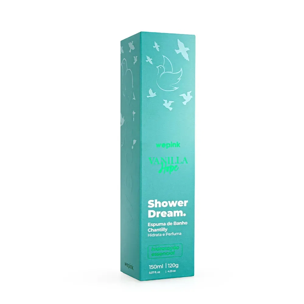 Espuma de Banho Shower Dream Vanilla Hope 150ml- Wepink - foto 5