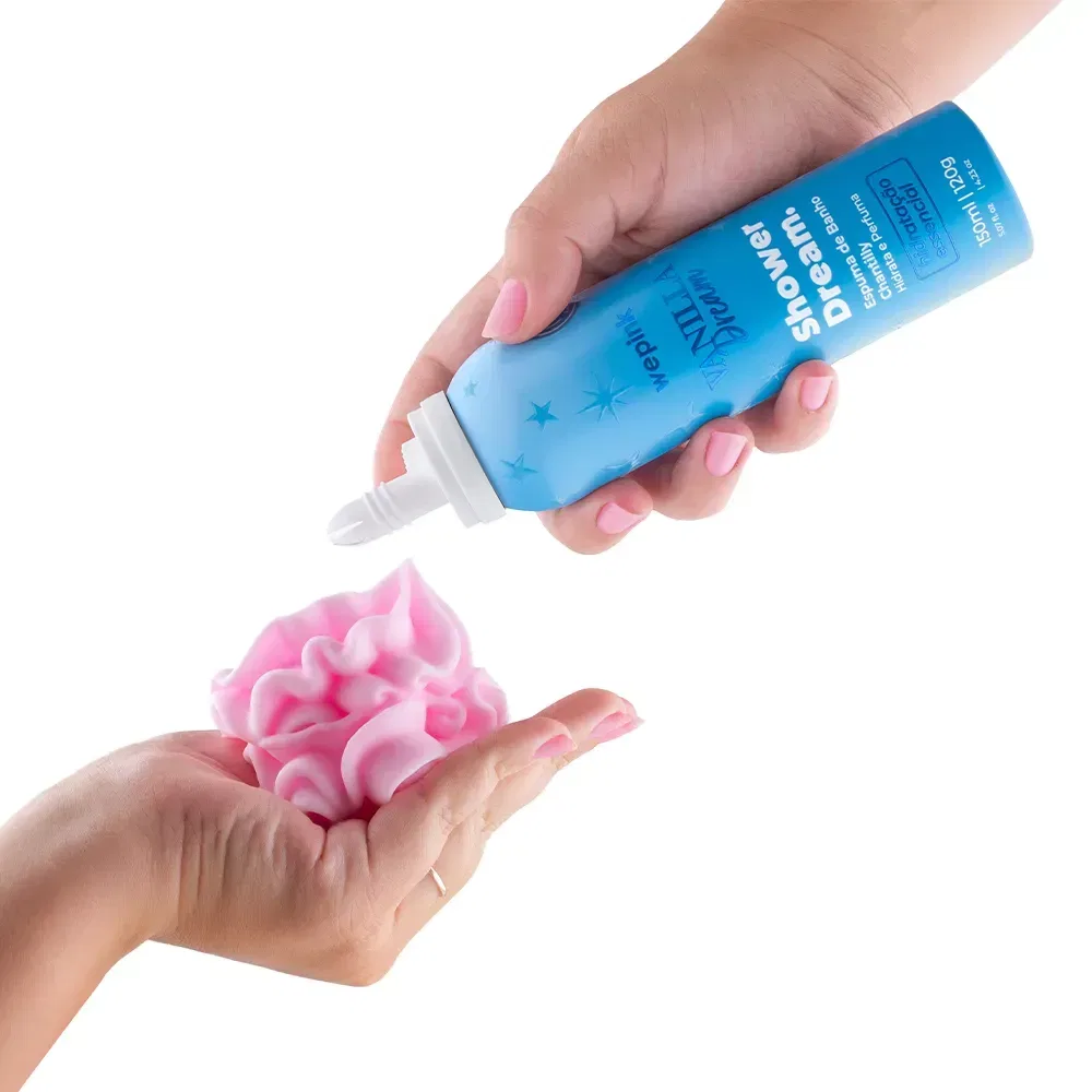 Espuma de Banho Shower Dream Vanilla Dream 150ml- Wepink - foto 2