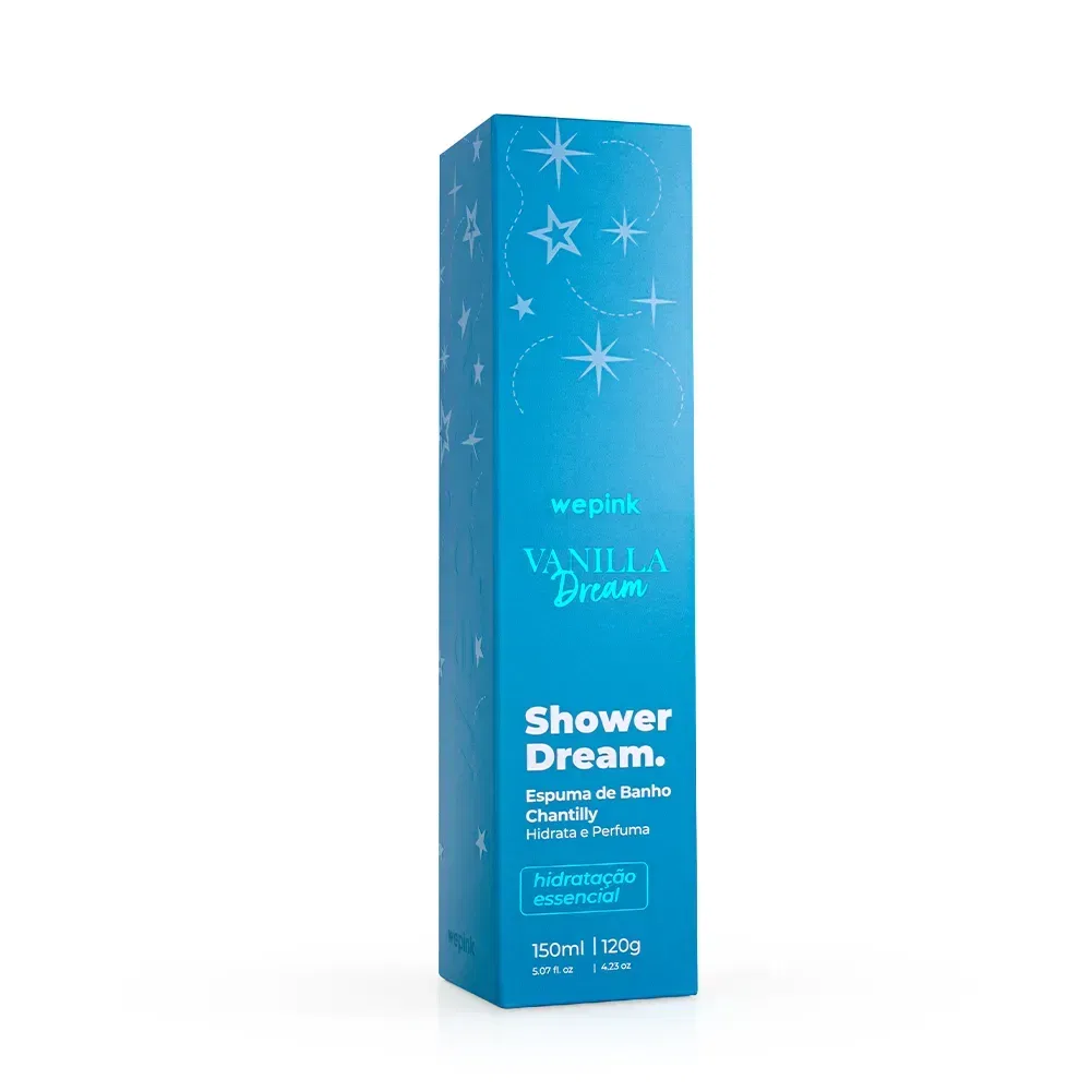 Espuma de Banho Shower Dream Vanilla Dream 150ml- Wepink - foto 5