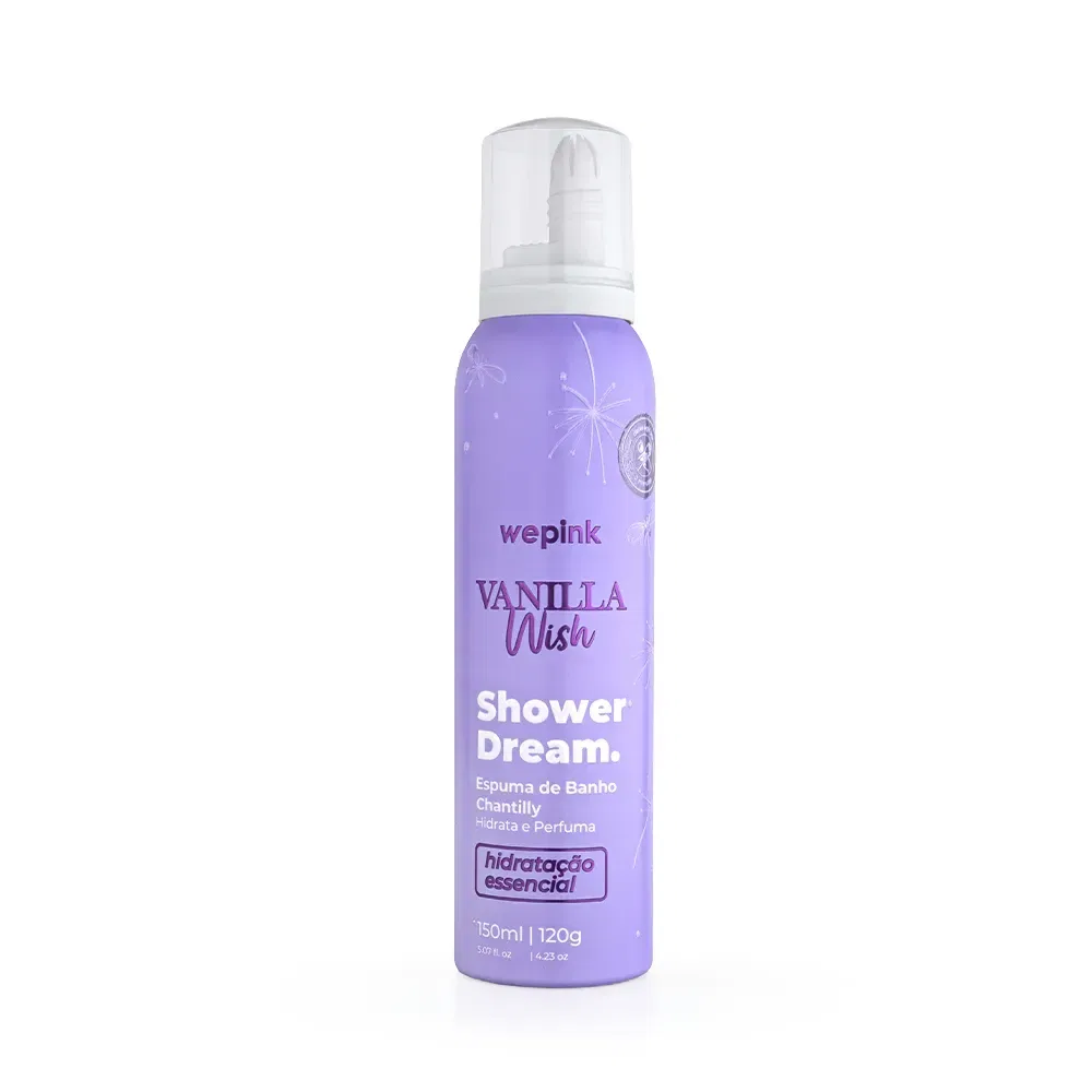 Espuma de Banho Shower Dream Vanilla Wish 150ml - Wepink - foto 4