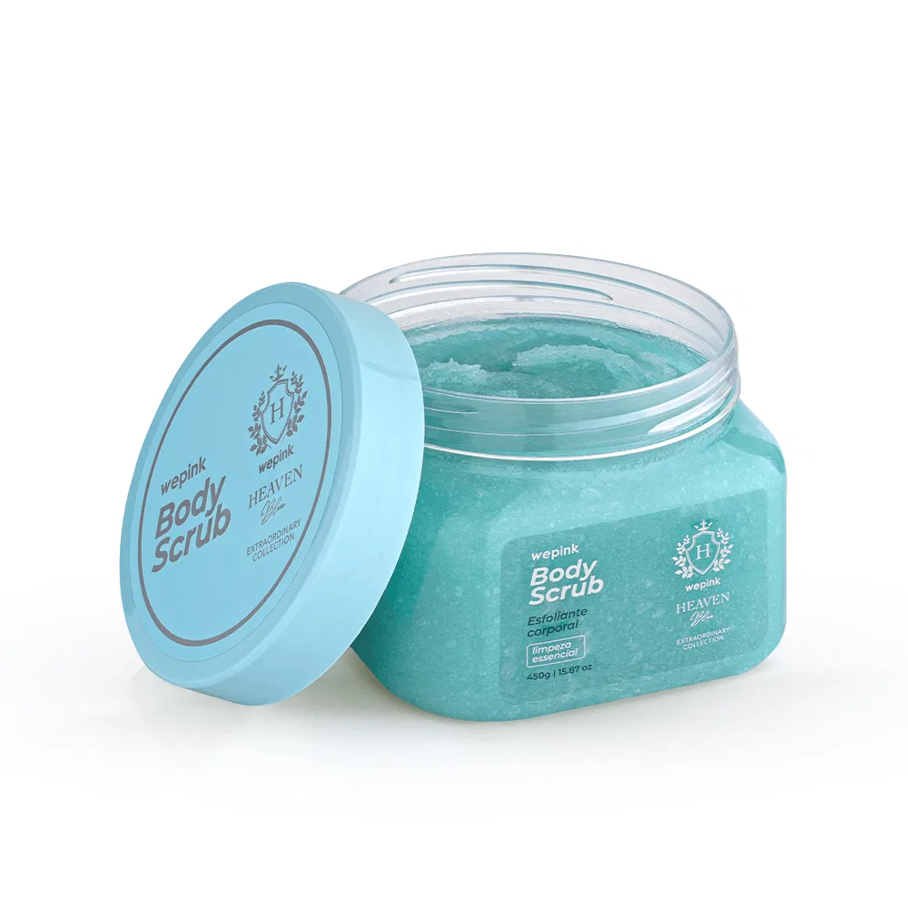Body Scrub Heaven Blue Esfoliante Corporal 450g - Wepink - foto 3
