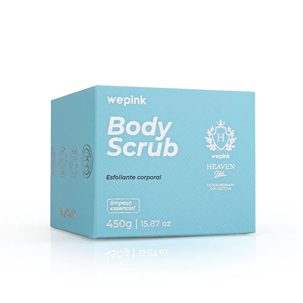 Body Scrub Heaven Blue Esfoliante Corporal 450g - Wepink - foto 5