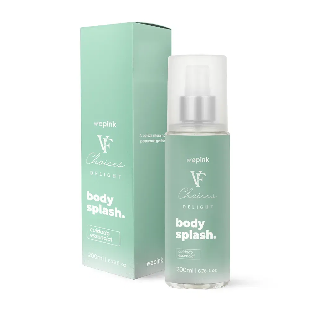 Body Splash VF Choices Delight Desodorante Colônia 200ml - Wepink - foto 1