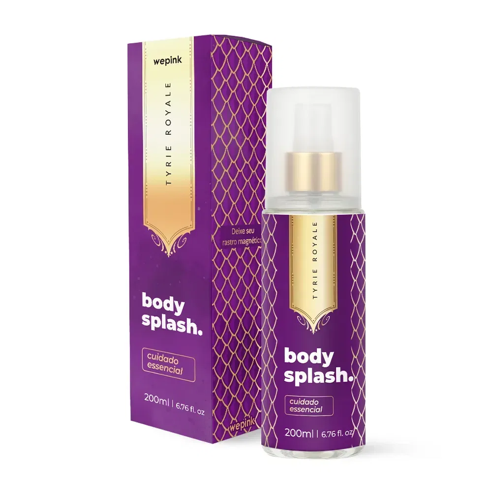 Body Splash Tyrie Royale Desodorante Colônia 200ml - Wepink - foto 1