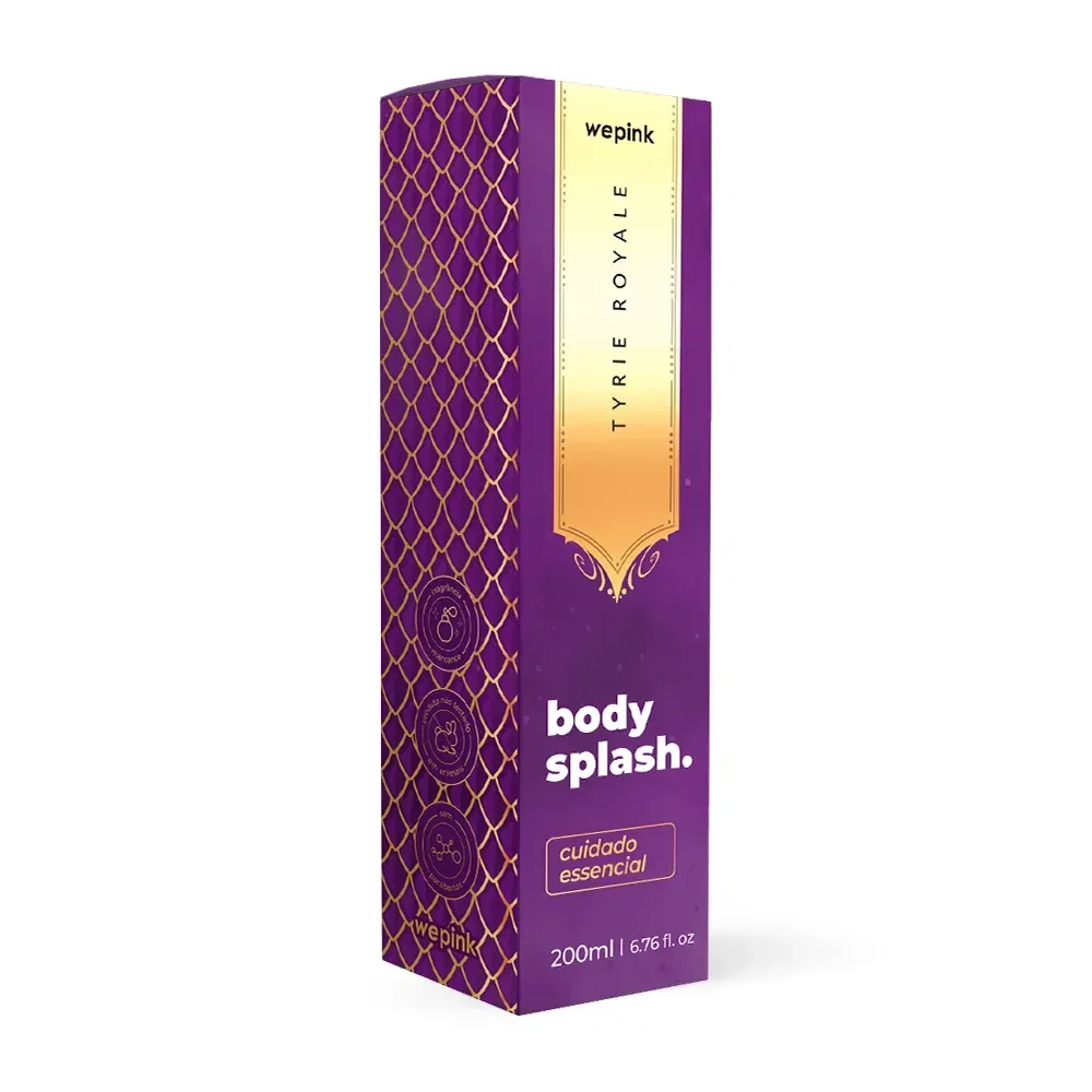 Body Splash Tyrie Royale Desodorante Colônia 200ml - Wepink - foto 4