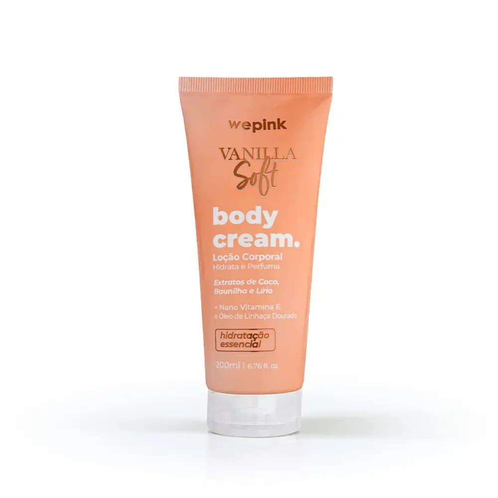Body Cream Vanilla Soft Desodorante Hidratante 200ml - Wepink - foto 4