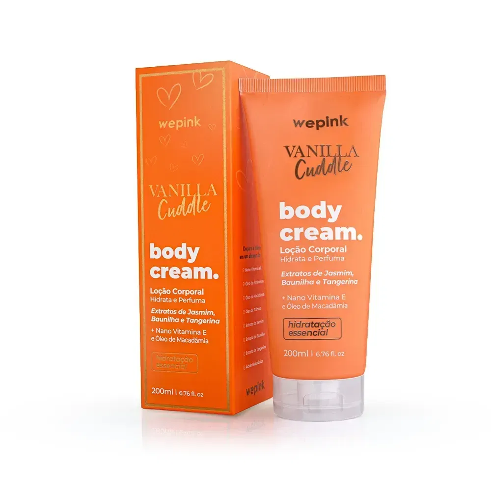 Body Cream Vanilla Cuddle Desodorante Hidratante 200ml - Wepink - foto 1
