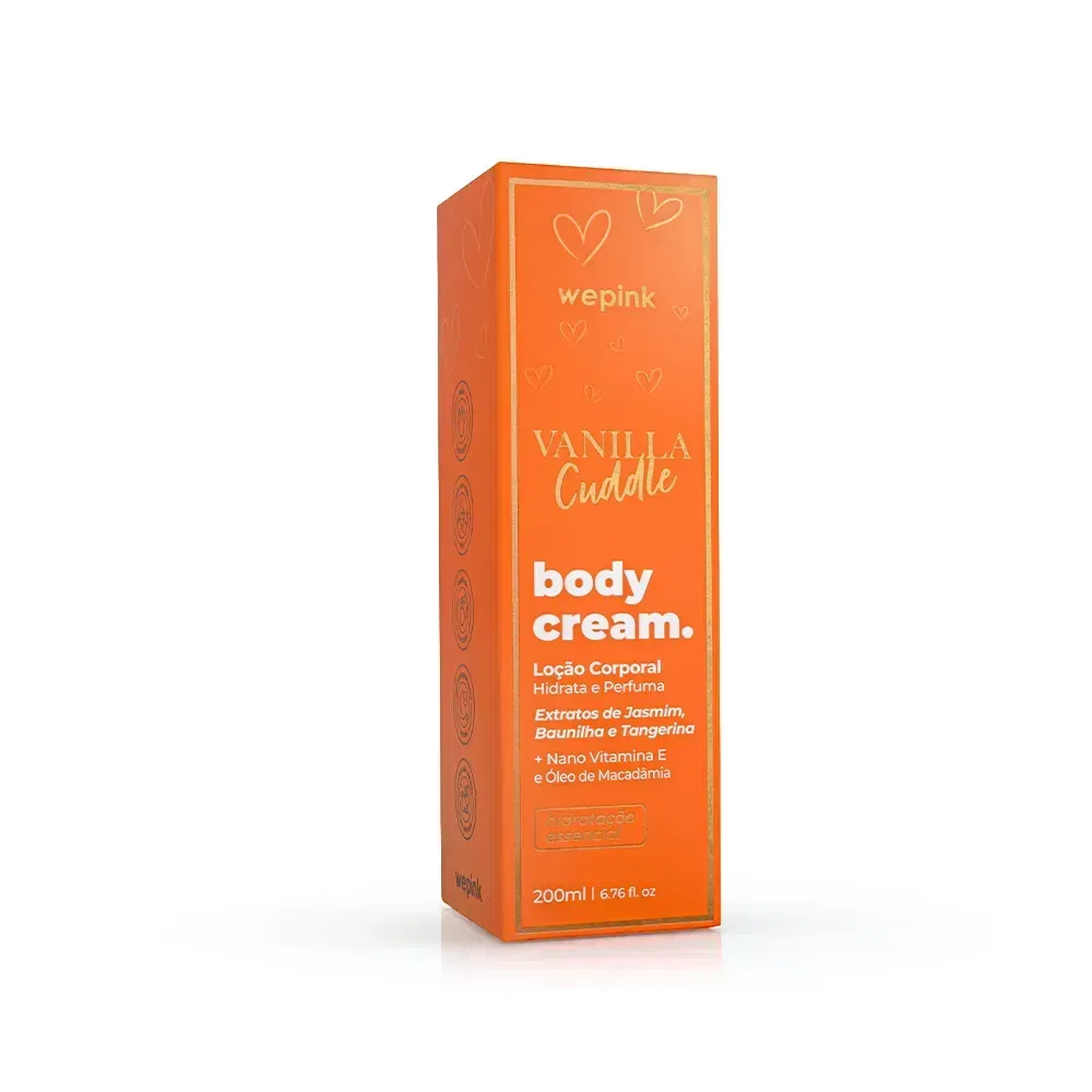 Body Cream Vanilla Cuddle Desodorante Hidratante 200ml - Wepink - foto 5