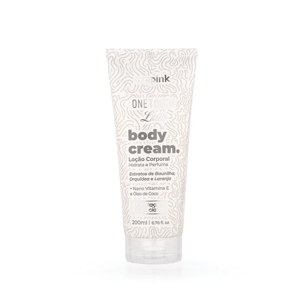 Body Cream One Touch Latte Desodorante Hidratante 200ml - Wepink - foto 4