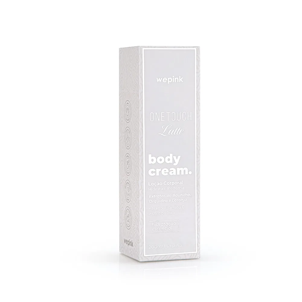 Body Cream One Touch Latte Desodorante Hidratante 200ml - Wepink - foto 5