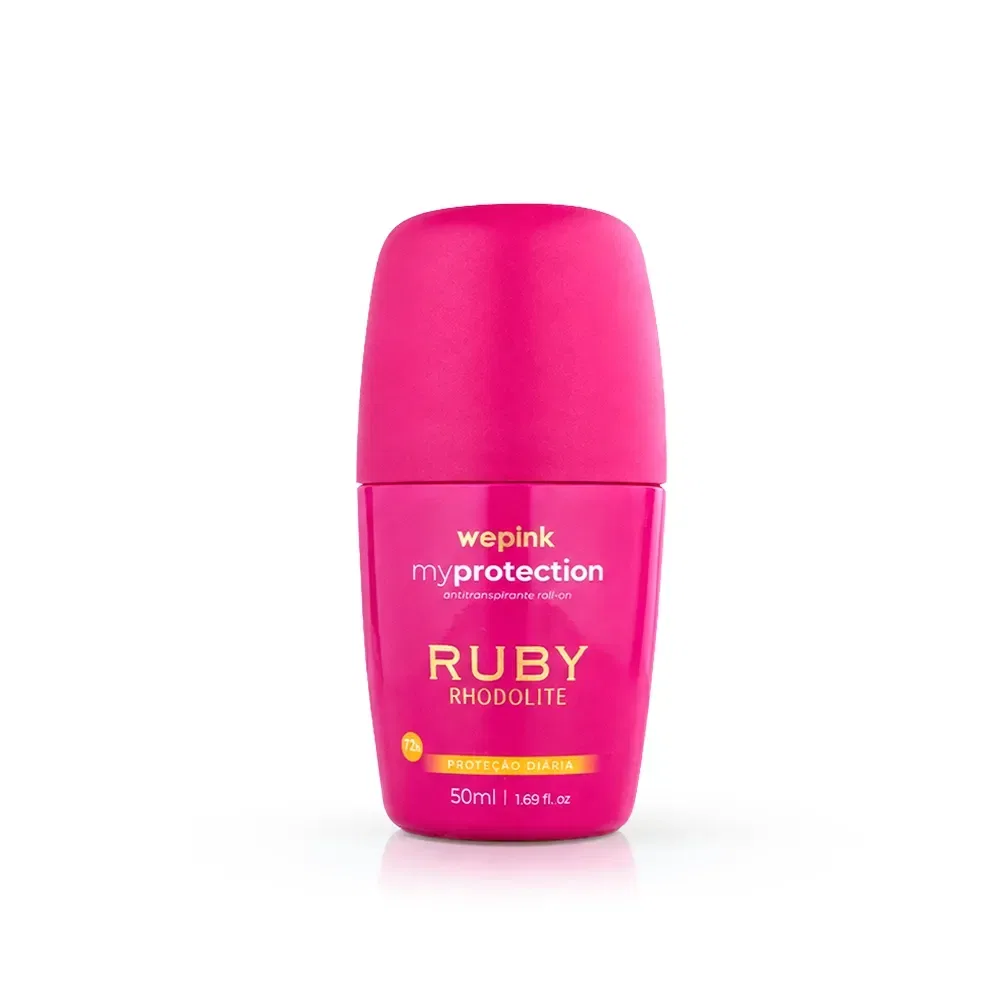 Desodorante Antitranspirante Roll-on MyProtection Ruby Rhodolite 50ml - Wepink - foto 4