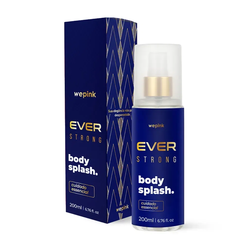 Body Splash Ever Strong Desodorante Colônia 200ml - Wepink - foto 1