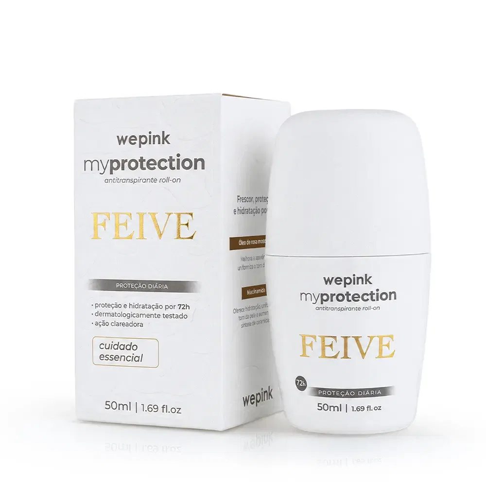 Desodorante Antitranspirante Roll-on MyProtection Feive 50ml - Wepink - foto 1