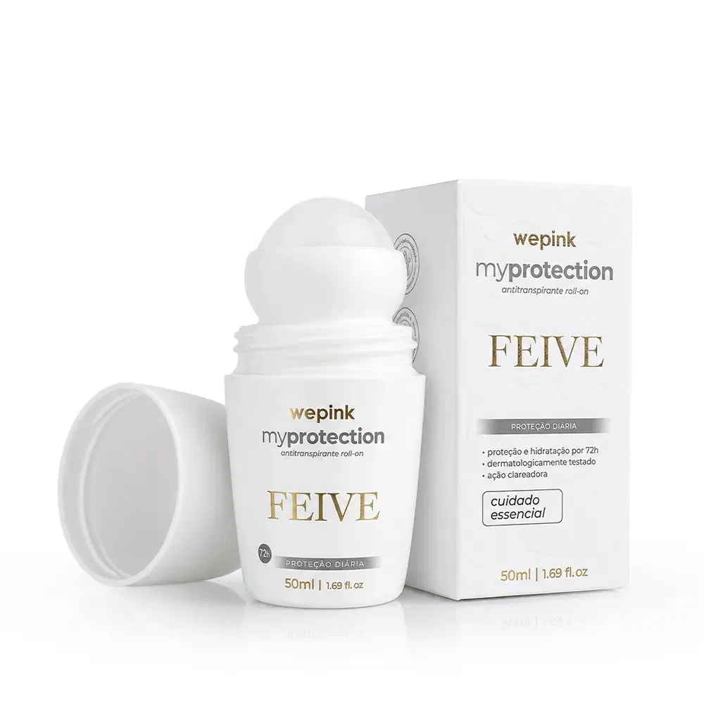 Desodorante Antitranspirante Roll-on MyProtection Feive 50ml - Wepink - foto 2