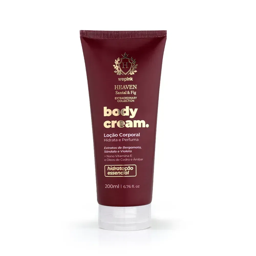 Body Cream Heaven Santal & Fig Desodorante Hidratante 200ml - Wepink - foto 4