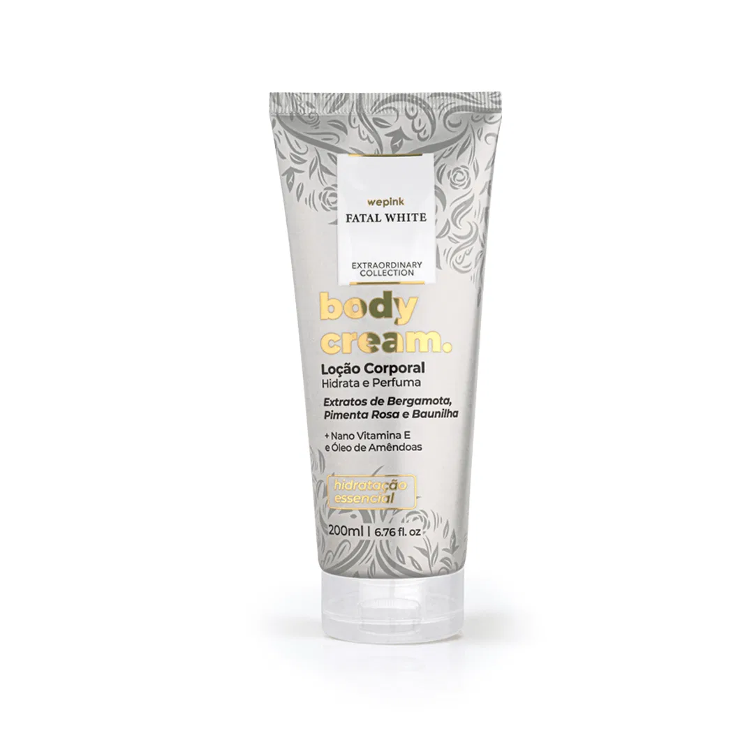 Body Cream Fatal White Desodorante Hidratante 200ml - Wepink - foto 4