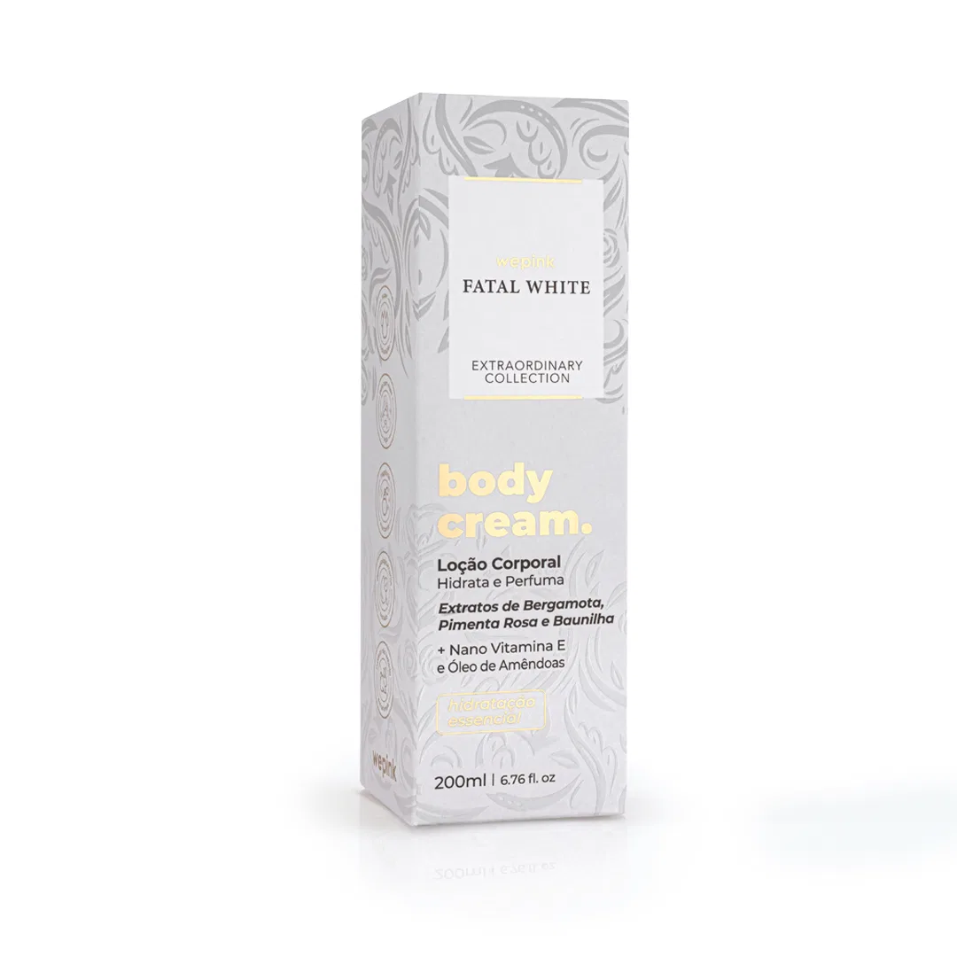 Body Cream Fatal White Desodorante Hidratante 200ml - Wepink - foto 5