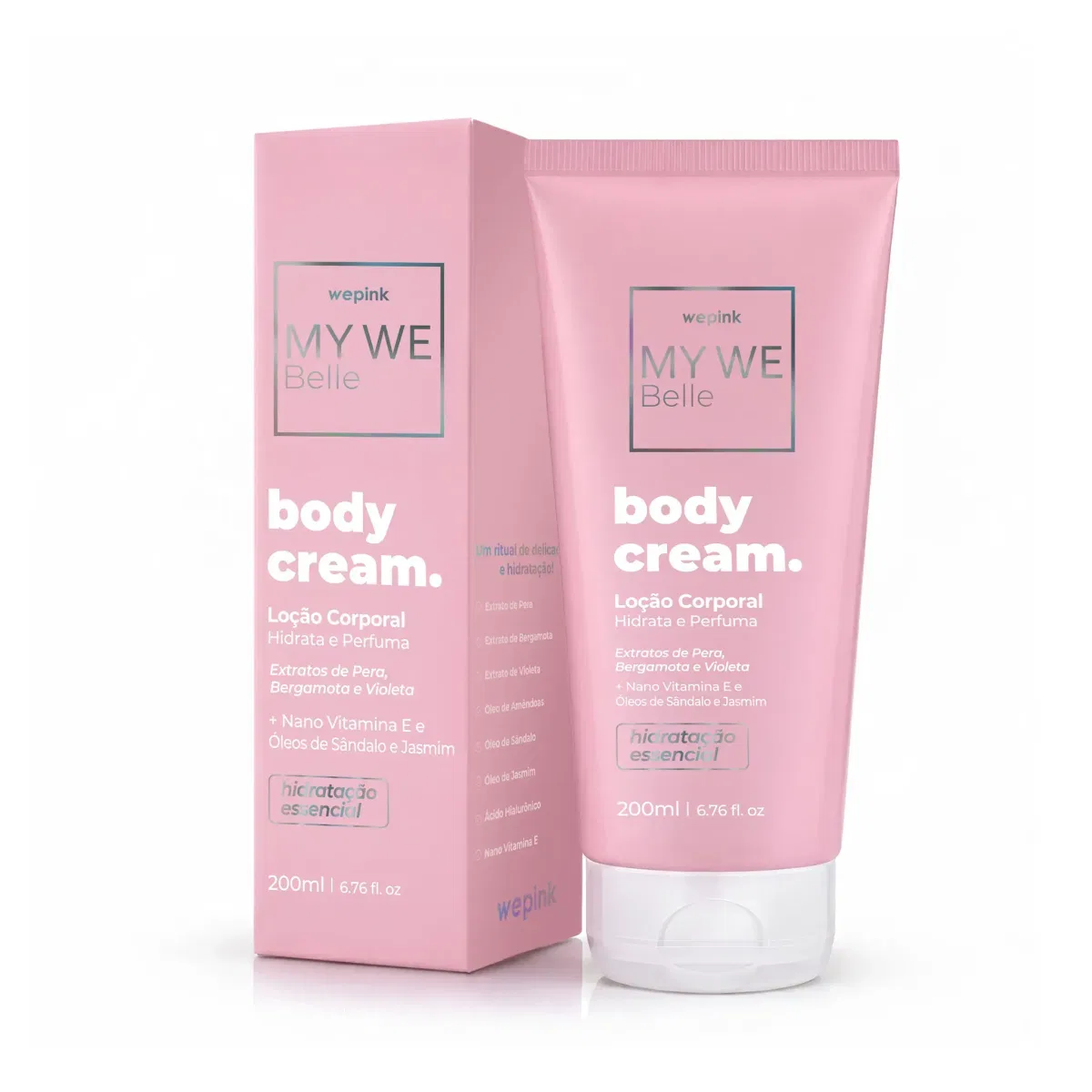 Body Cream My We Belle Desodorante Hidratante 200ml - Wepink - foto 1