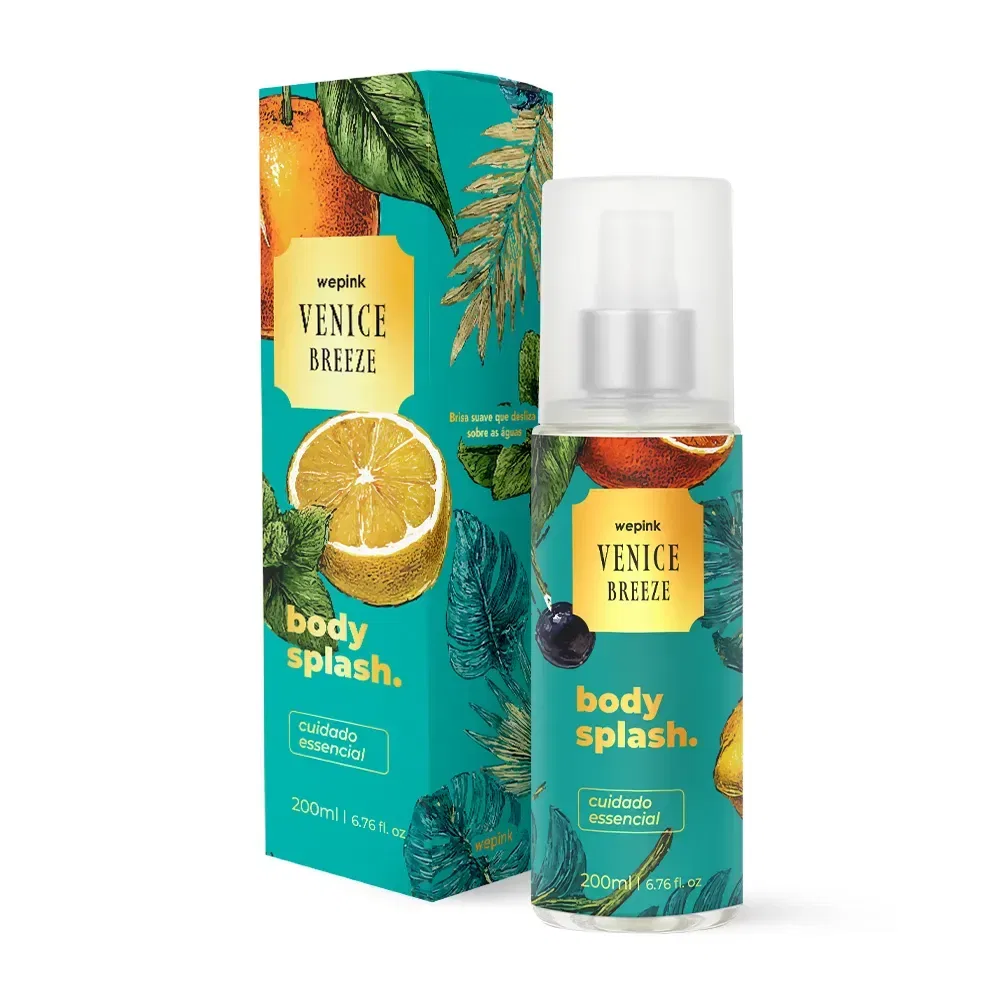 Body Splash Venice Breeze Desodorante Colônia 200ml - Wepink - foto 1