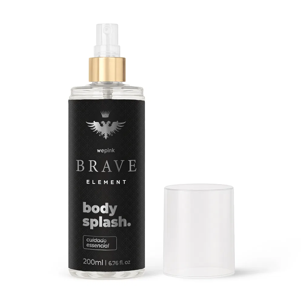 Body Splash Brave Element Desodorante Colônia 200ml - Wepink - foto 2