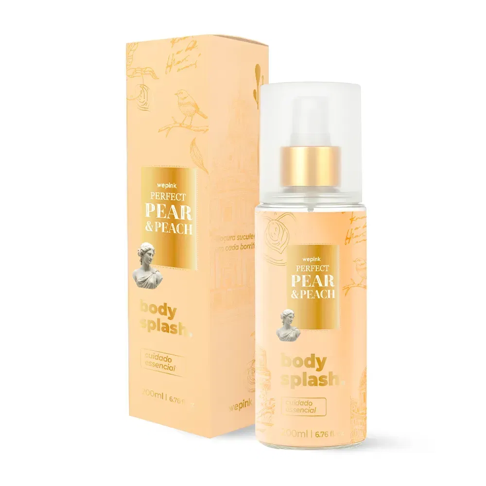 Body Splash Perfect Pear & Peach Desodorante Colônia 200ml - Wepink - foto 1