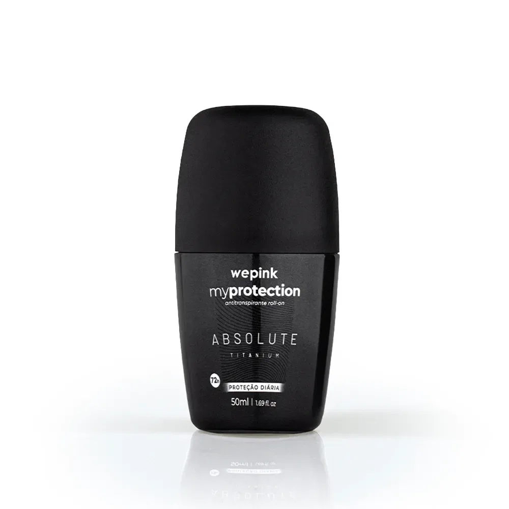 Desodorante Antitranspirante Roll-on MyProtection Absolute Titanium 50ml - Wepink - foto 4