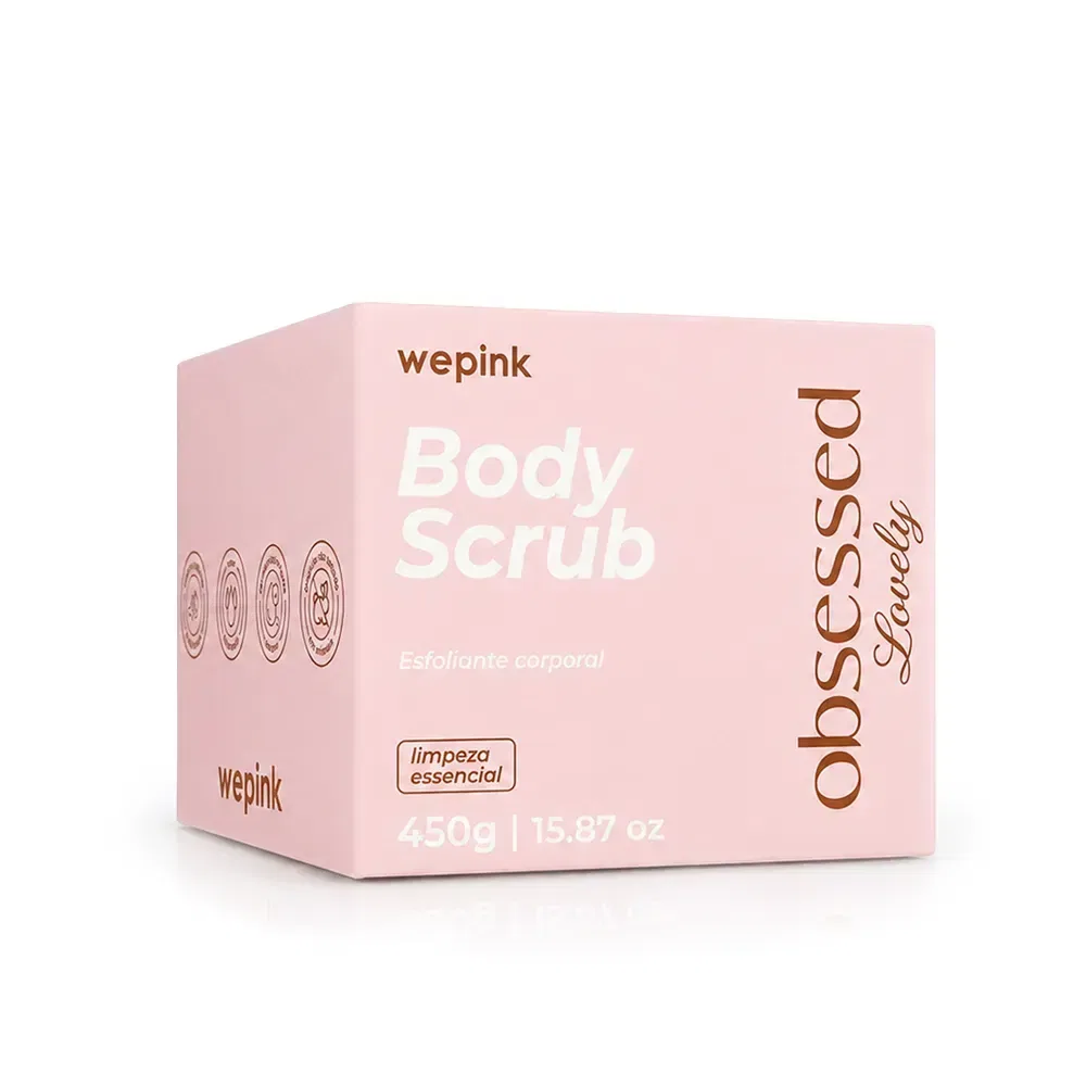 Body Scrub Obsessed Lovely Esfoliante Corporal 450g - Wepink - foto 5