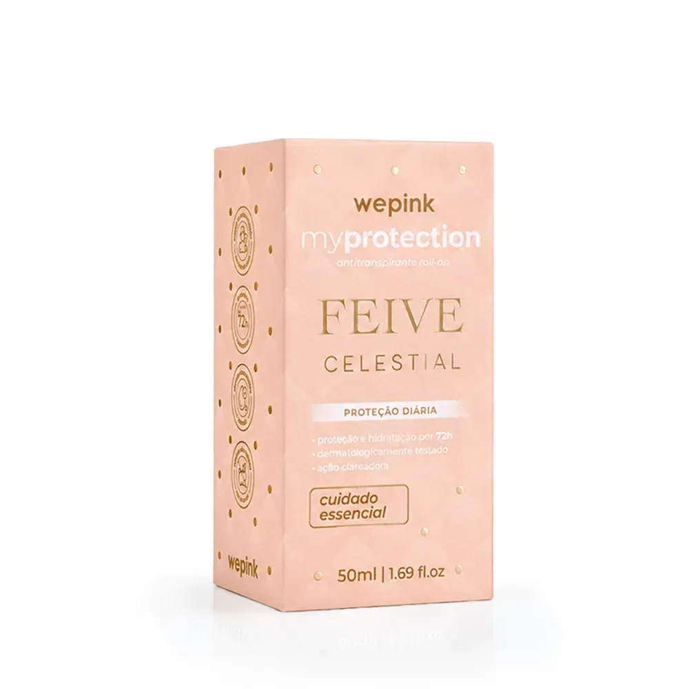 Desodorante Antitranspirante Roll-on MyProtection Feive Celestial 50ml - Wepink - foto 5