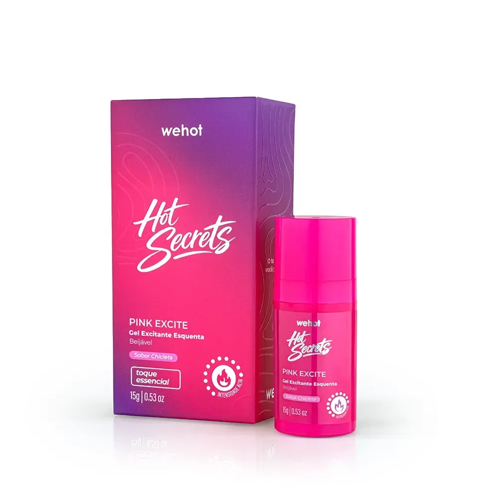 Gel Excitante Esquenta Chiclete 15g - Wepink Wehot - foto 1