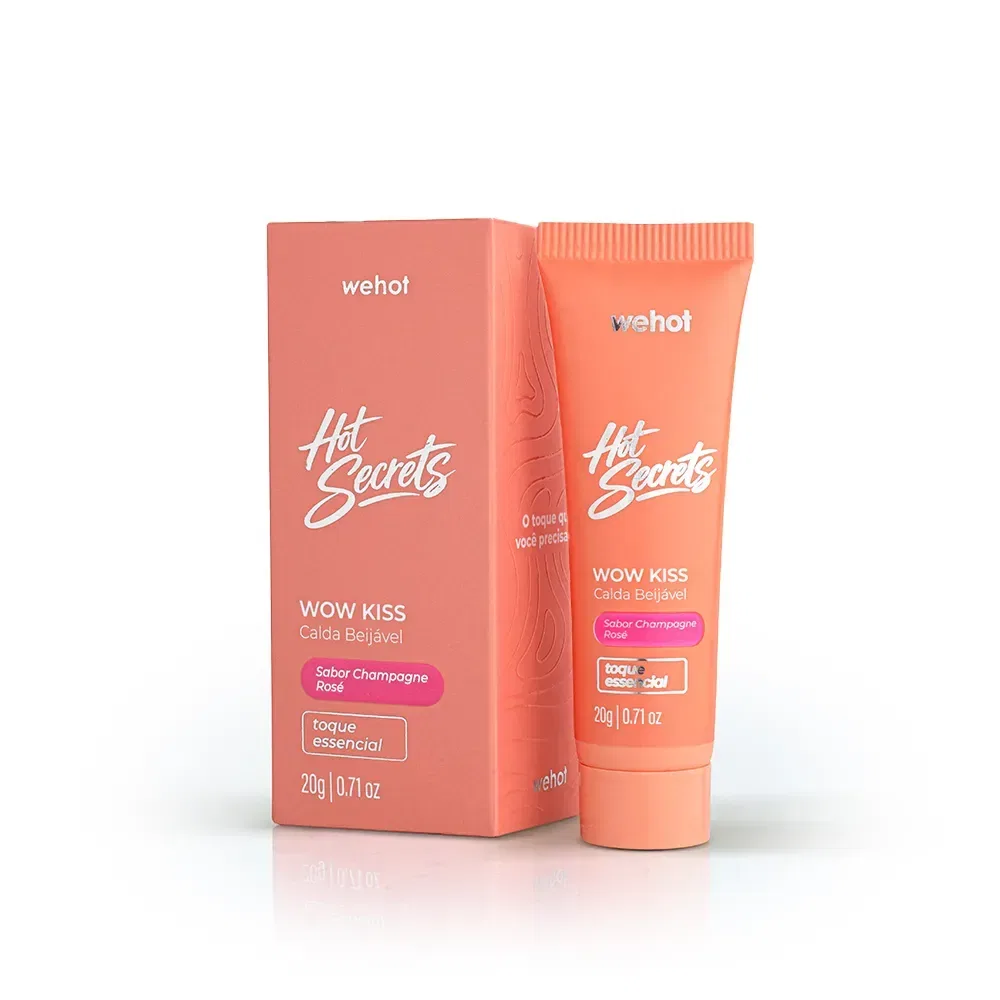 Calda Beijável Champagne Rosé 20g - Wepink Wehot - foto 1