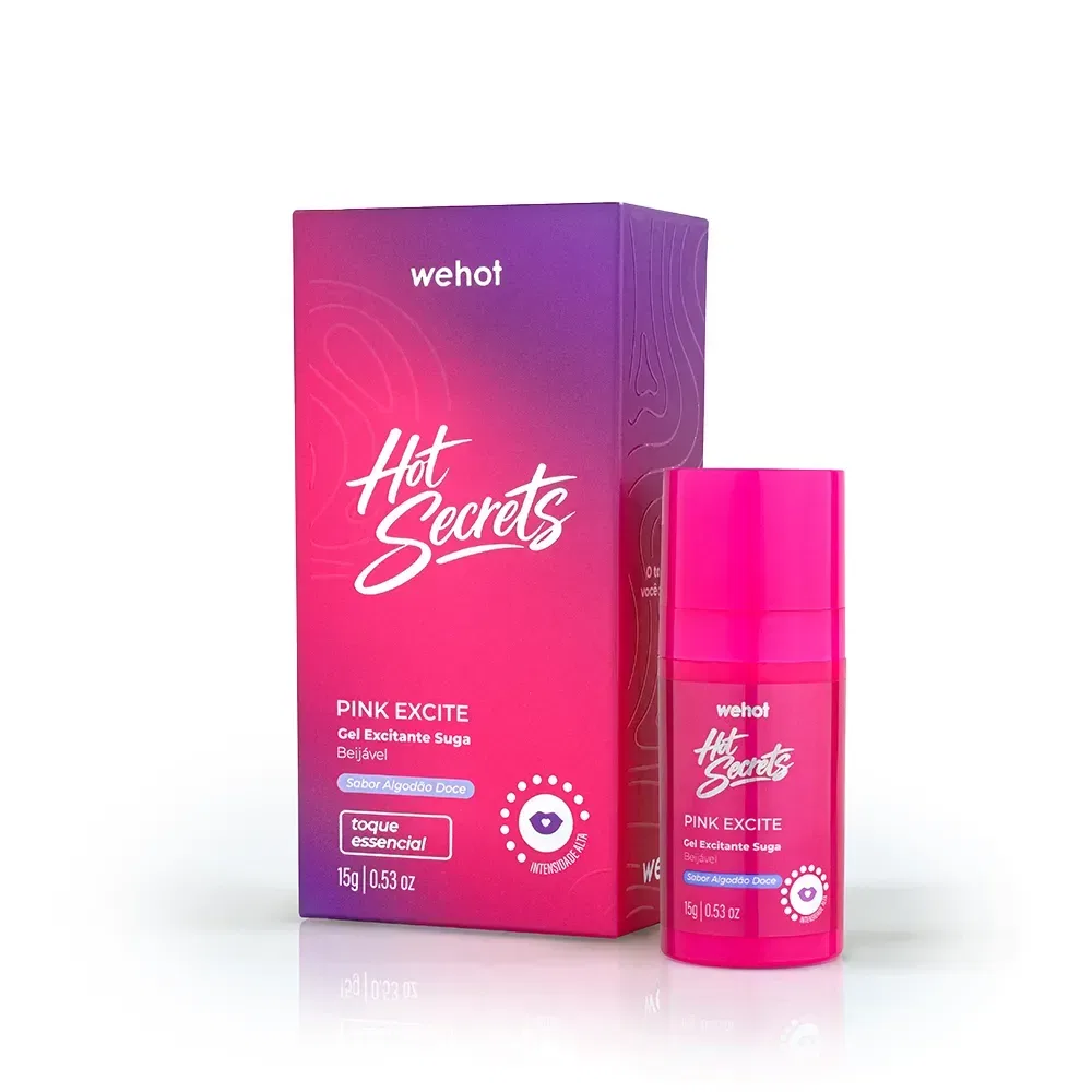 Gel Excitante Suga Algodão Doce 15g - Wepink Wehot - foto 1