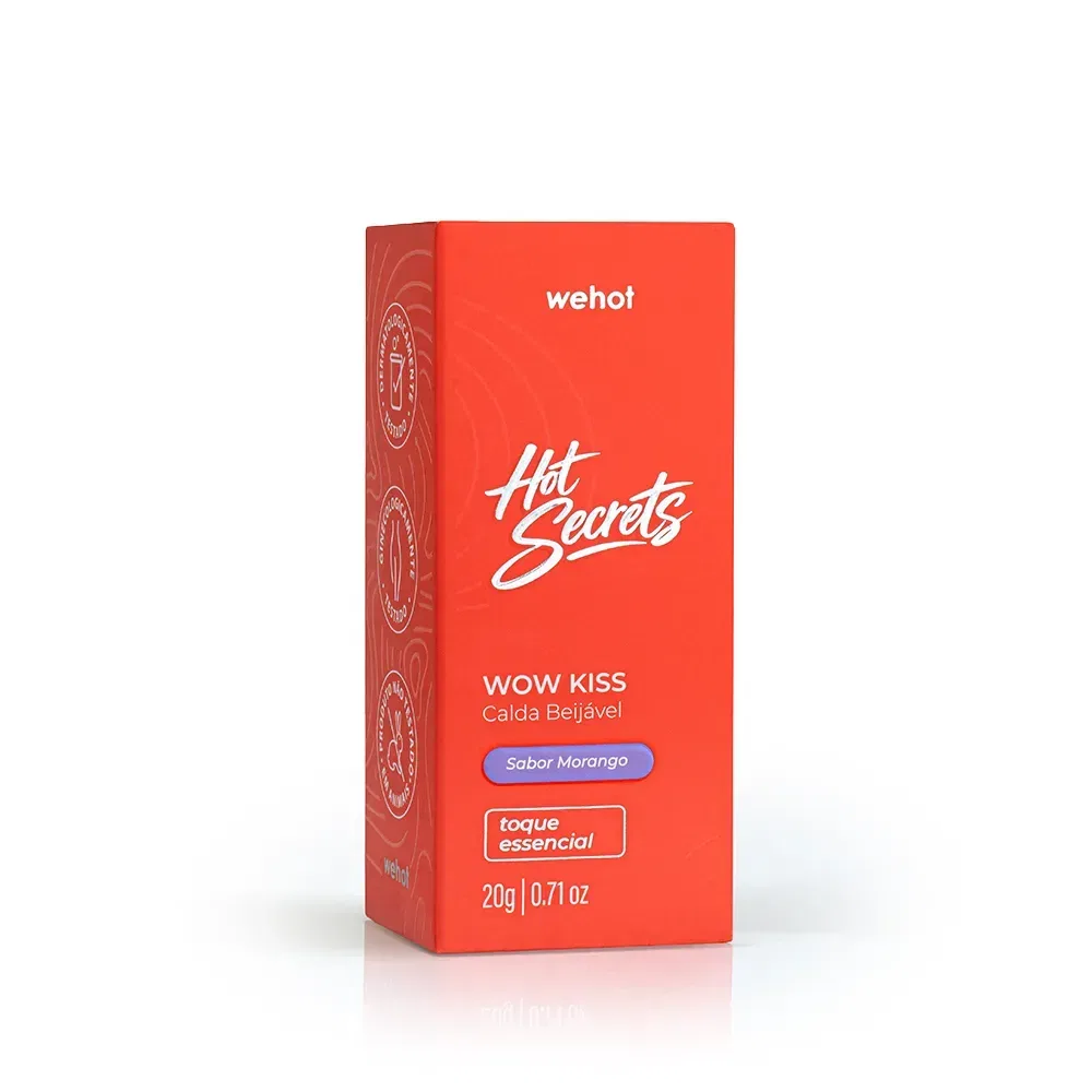 Calda Beijável Morango 20g - Wepink Wehot - foto 5