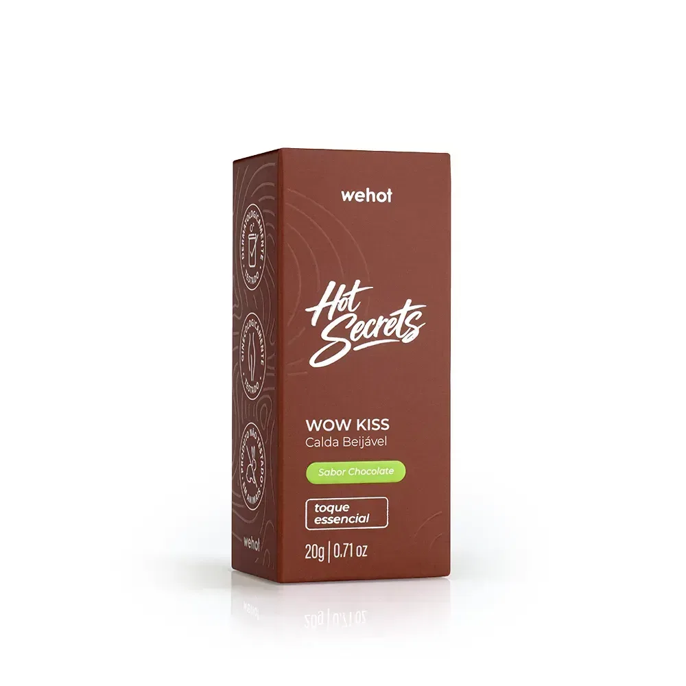 Calda Beijável Chocolate 20g - Wepink Wehot - foto 5