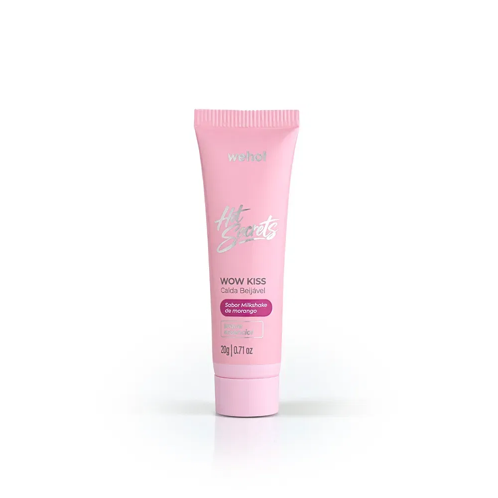 Calda Beijável Milkshake de Morango 20g - Wepink Wehot - foto 2
