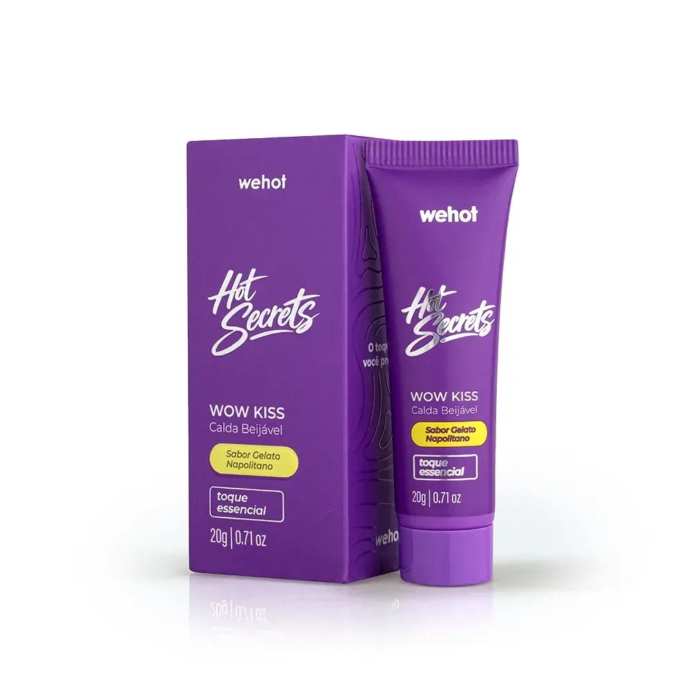 Calda Beijável Gelato Napolitano 20g - Wepink Wehot - foto 1