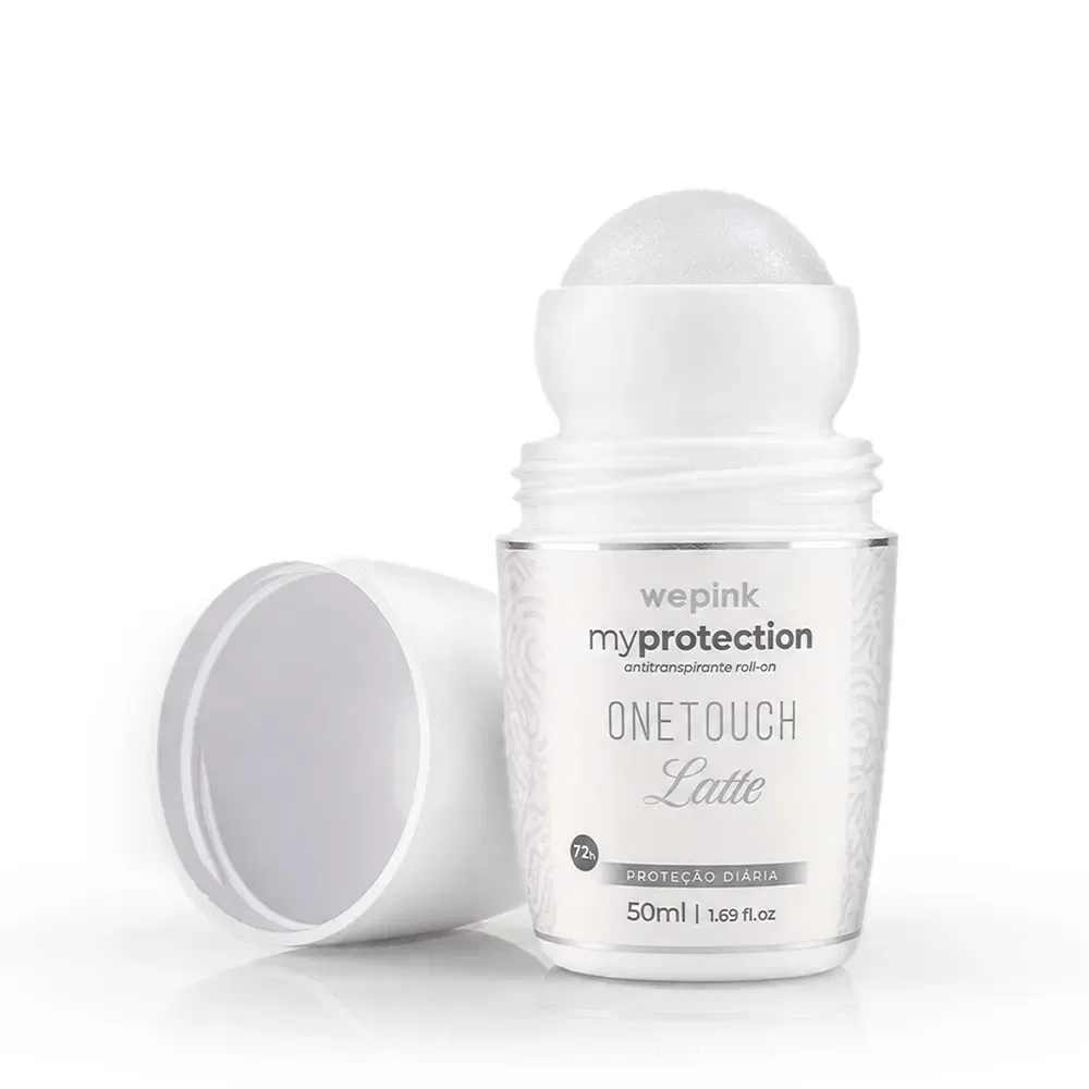 Desodorante Antitranspirante Roll-on MyProtection One Touch Latte 50ml - Wepink - foto 3