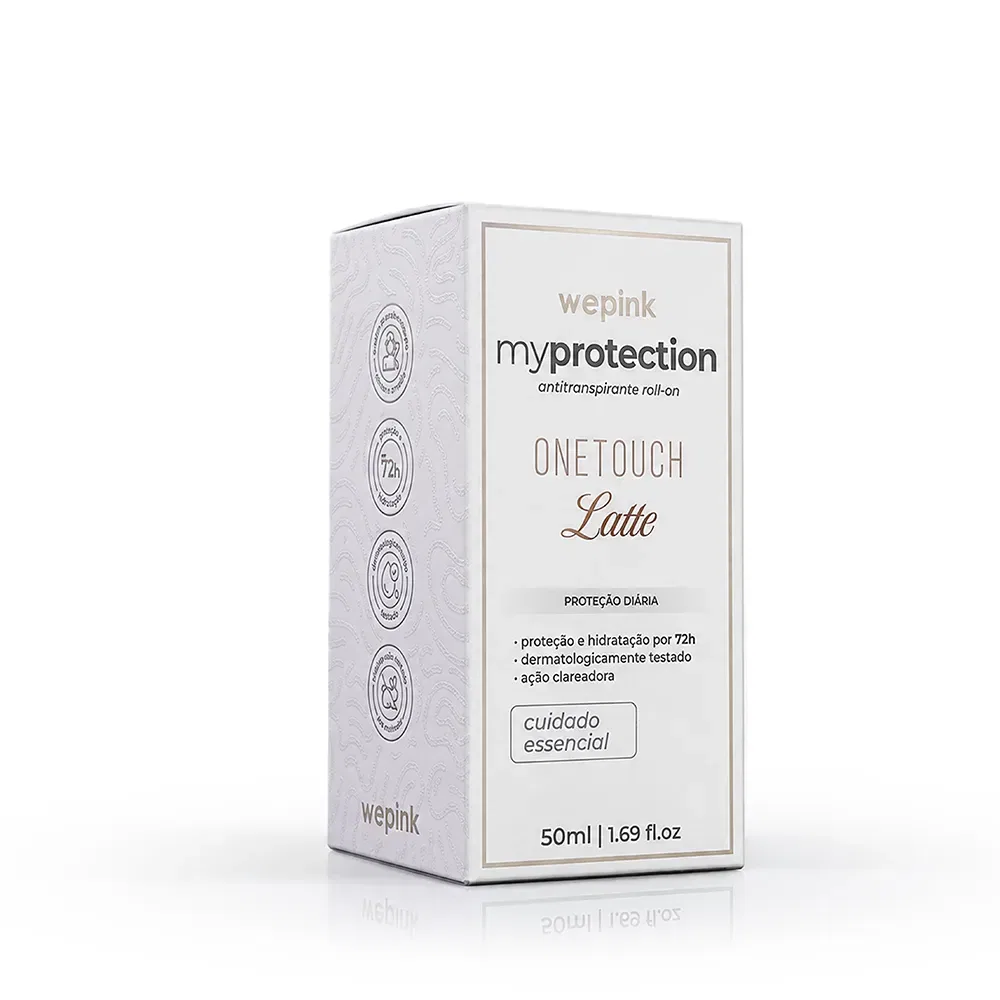 Desodorante Antitranspirante Roll-on MyProtection One Touch Latte 50ml - Wepink - foto 5