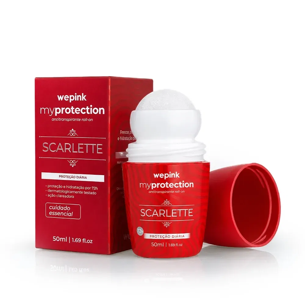 Desodorante Antitranspirante Roll-on MyProtection Scarlette 50ml - Wepink - foto 2