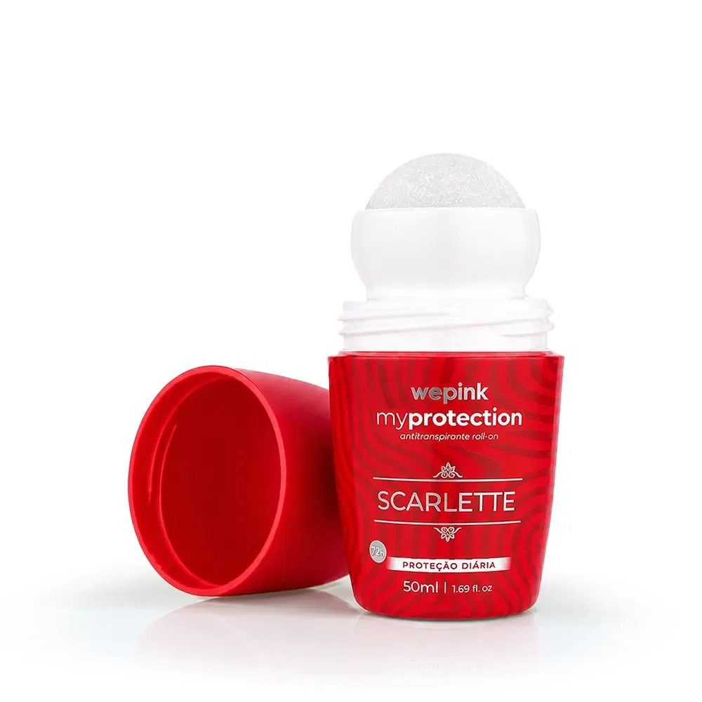 Desodorante Antitranspirante Roll-on MyProtection Scarlette 50ml - Wepink - foto 3