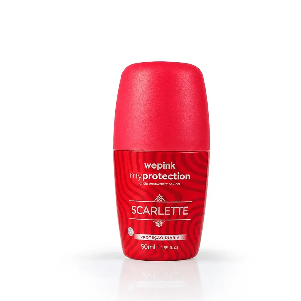 Desodorante Antitranspirante Roll-on MyProtection Scarlette 50ml - Wepink - foto 4