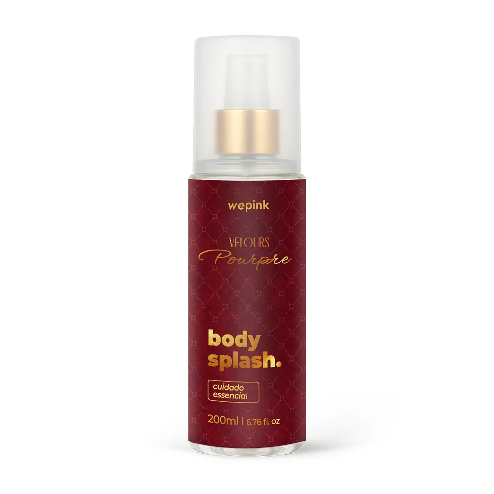 Body Splash Velours Pourpre Desodorante Colônia 200ml - Wepink - foto 3