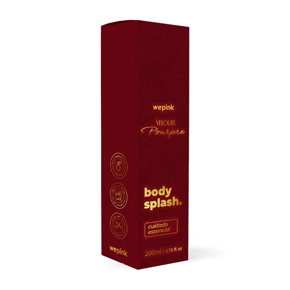 Body Splash Velours Pourpre Desodorante Colônia 200ml - Wepink - foto 4