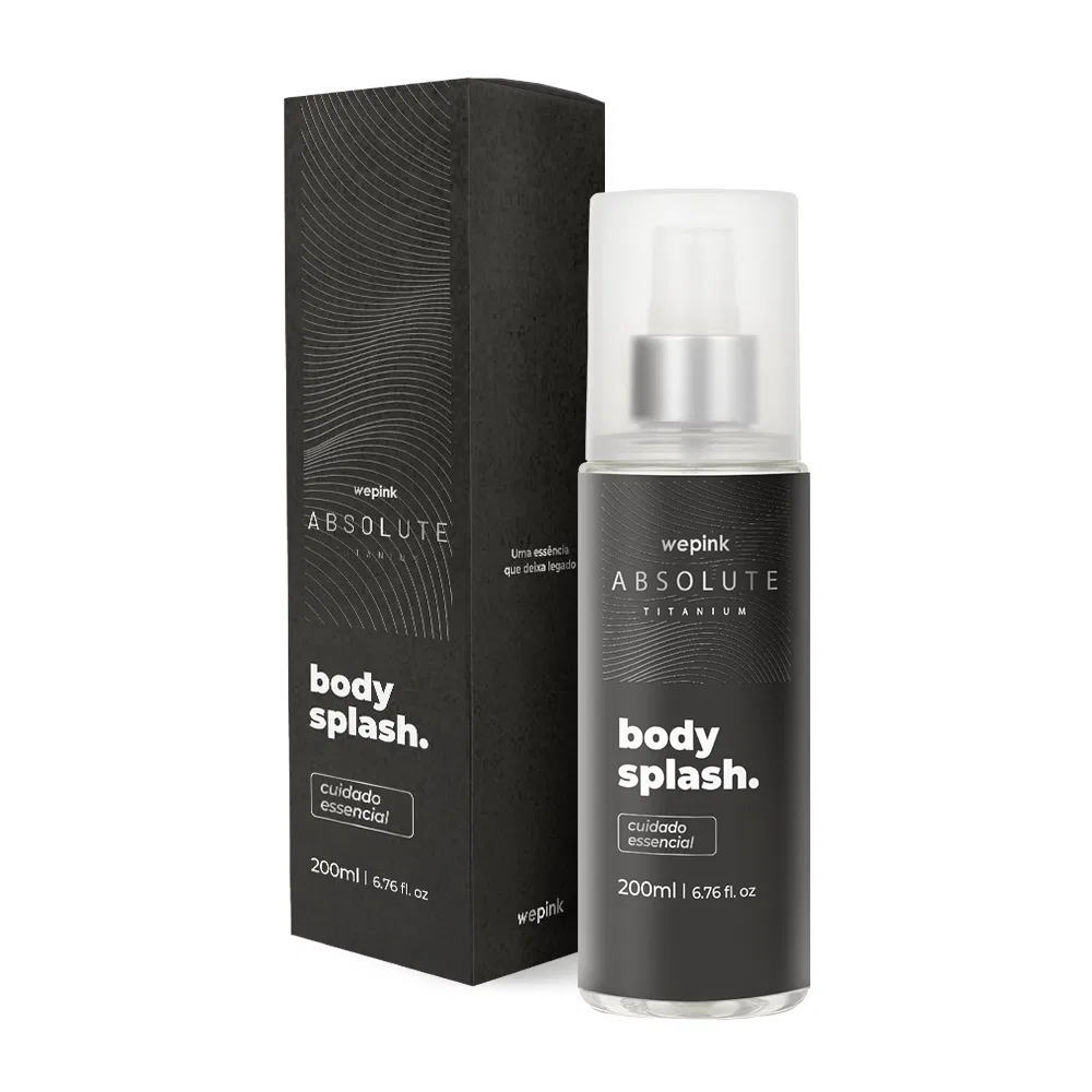 Body Splash Absolute Titanium Desodorante Colônia 200ml - Wepink - foto 1