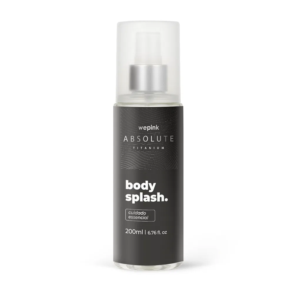 Body Splash Absolute Titanium Desodorante Colônia 200ml - Wepink - foto 3