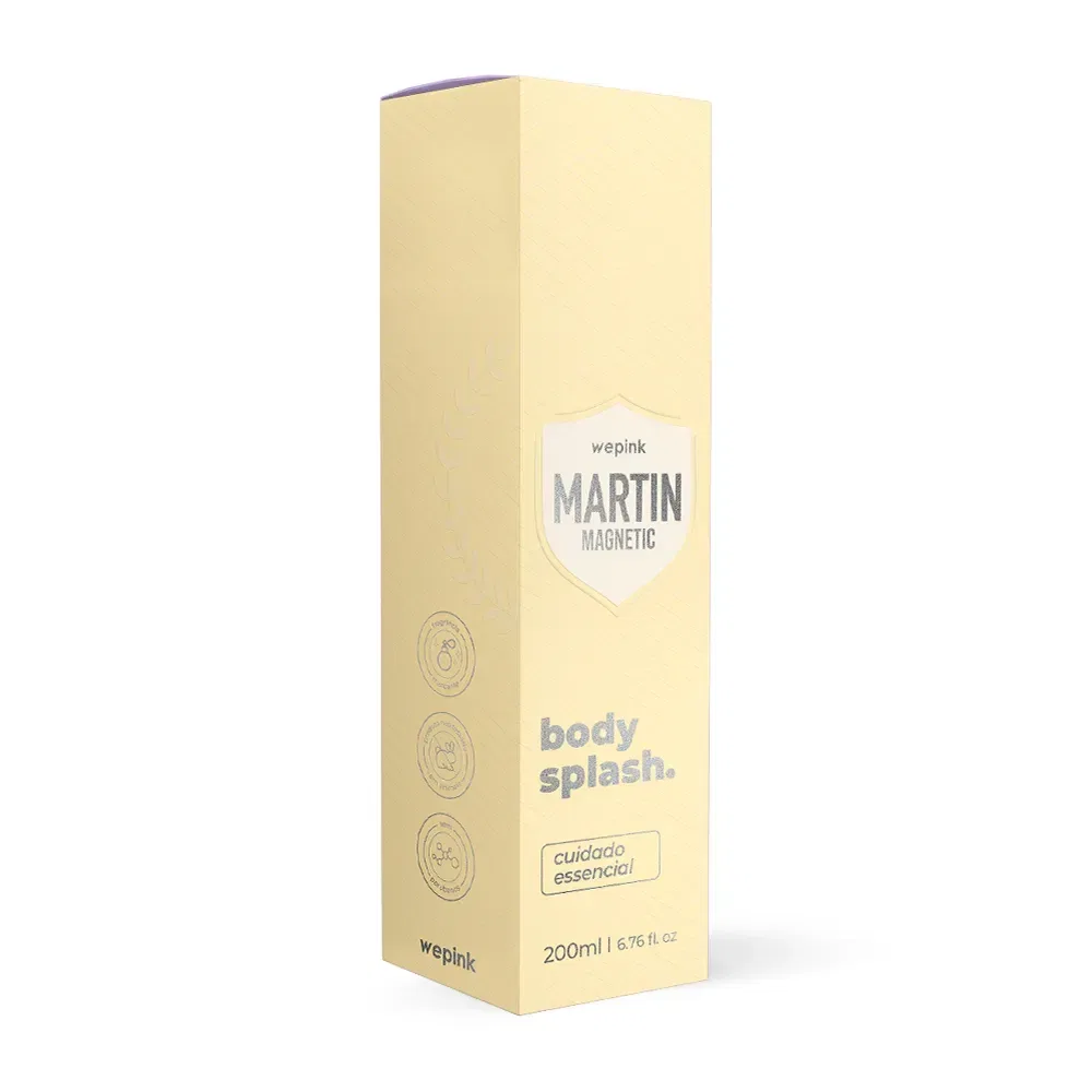 Body Splash Martin Magnetic Desodorante Colônia 200ml - Wepink - foto 4