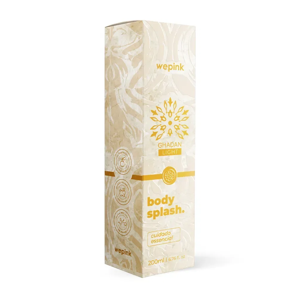 Body Splash Ghadan Light Desodorante Colônia 200ml - Wepink - foto 4