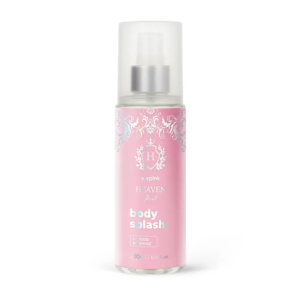 Body Splash Heaven Pink Desodorante Colônia 200ml - Wepink - foto 3