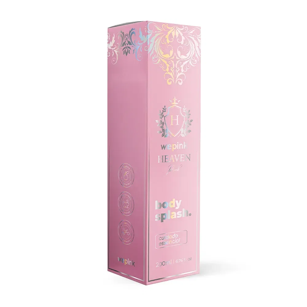 Body Splash Heaven Pink Desodorante Colônia 200ml - Wepink - foto 4