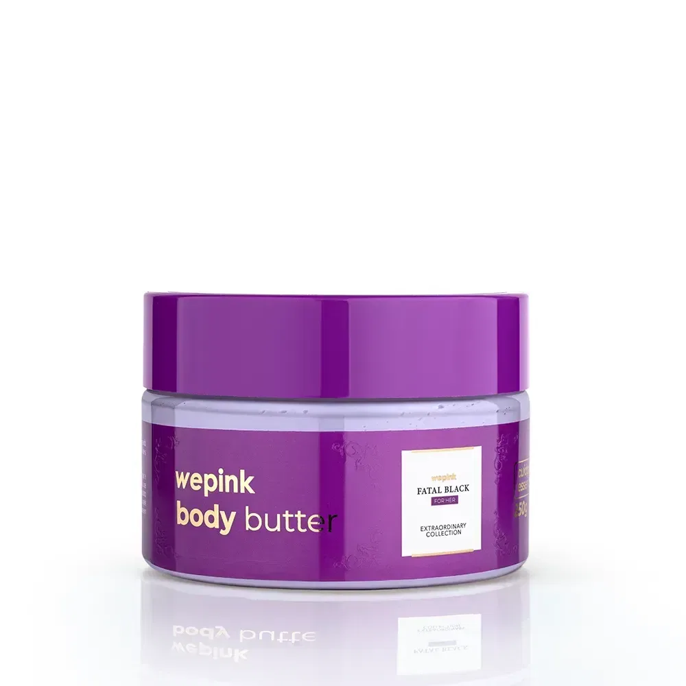 Body Butter Fatal Black For Her Manteiga Corporal 250g - Wepink - foto 4