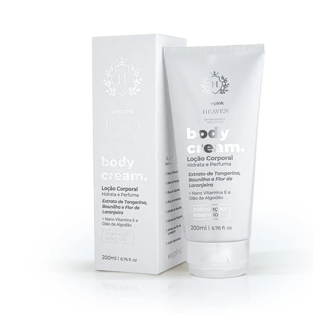 Body Cream Heaven Desodorante Hidratante 200ml - Wepink - foto 1